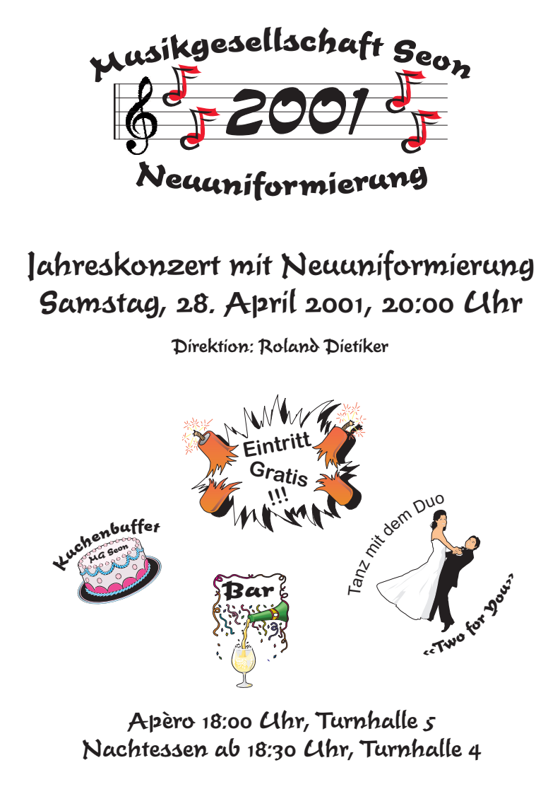 Jahreskonzert 2001