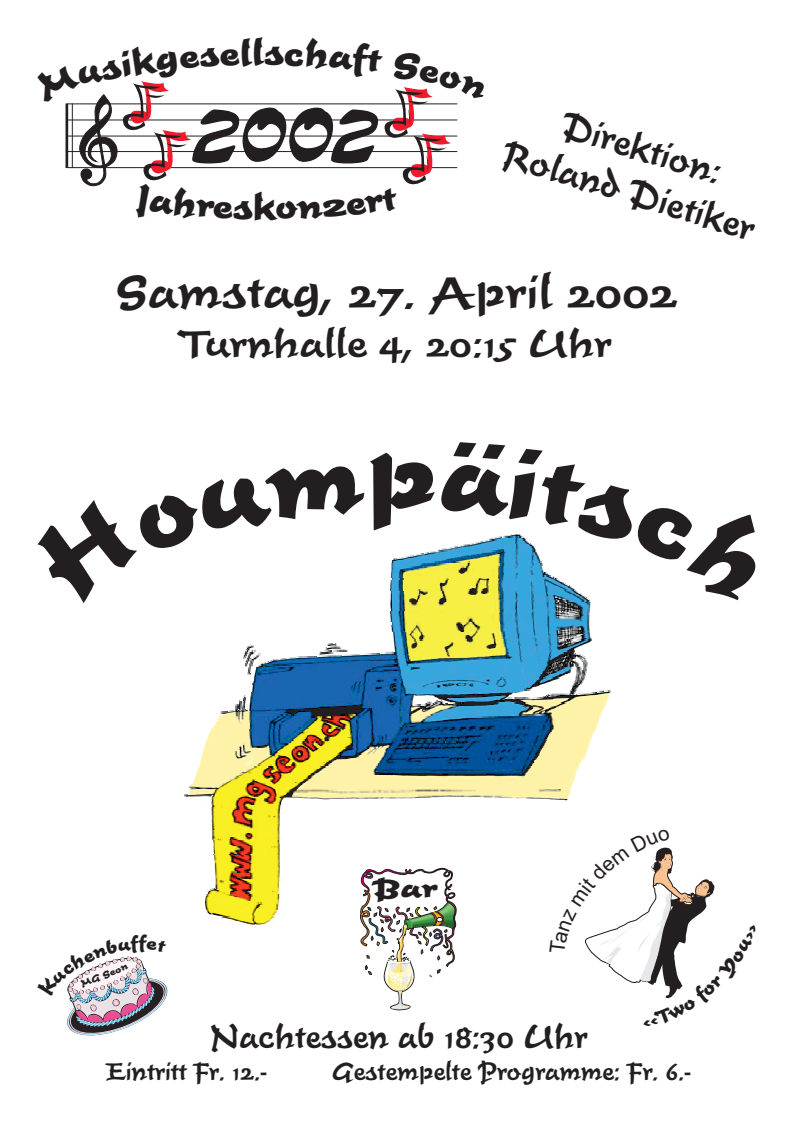 Jahreskonzert 2002