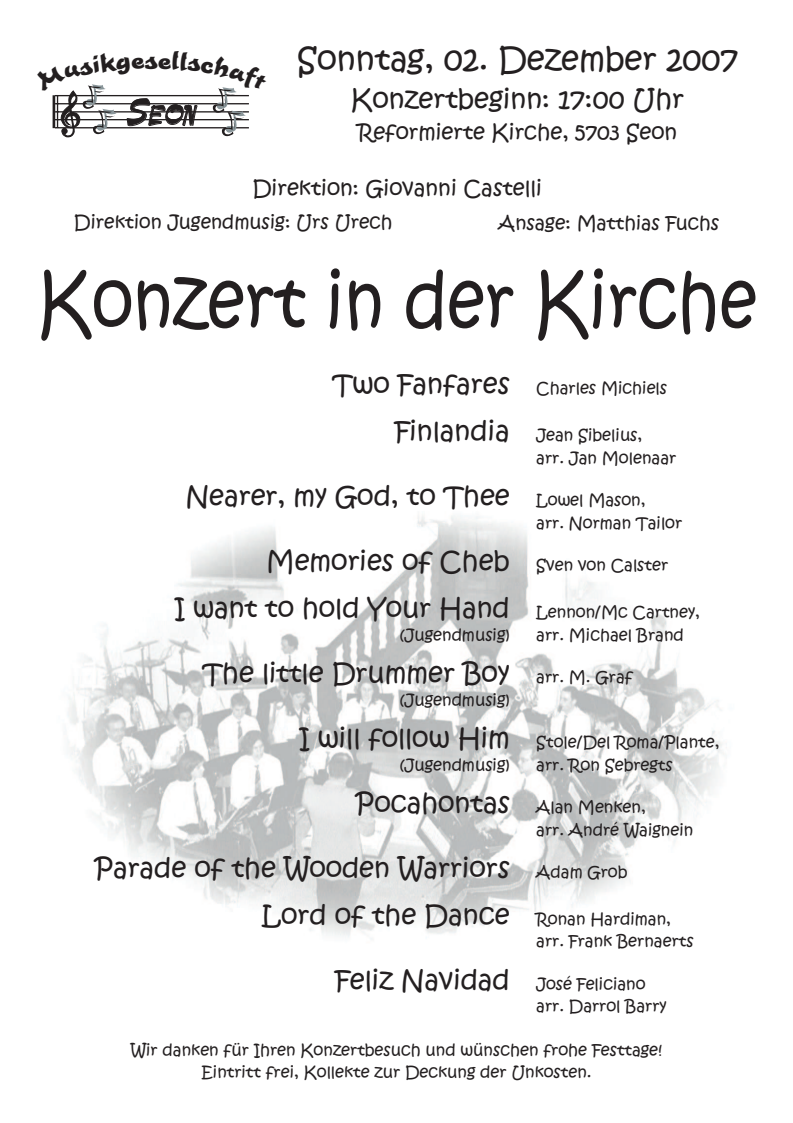 Kirchenkonzert 2007