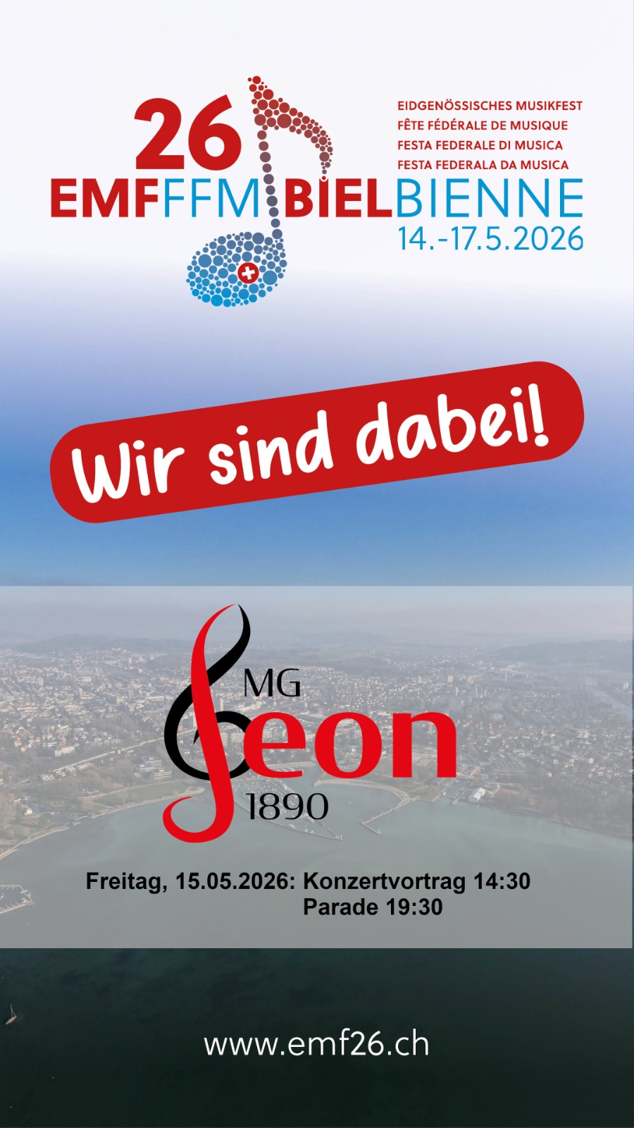 Eidgenössisches Musikfest Biel 2026